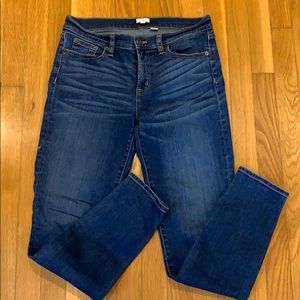 J. Crew stretch women’s blue jeans sz 28/30